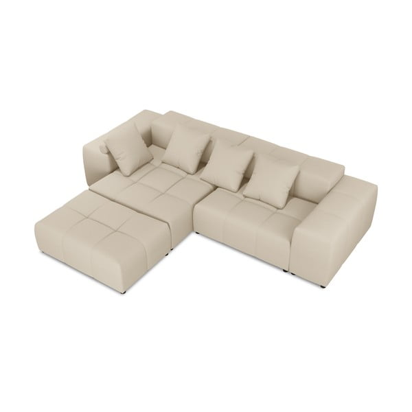 Béžová rohová pohovka (variabilní) Rome - Cosmopolitan Design-image-3