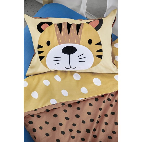 Bavlněné dětské povlečení do postýlky 100x135 cm Tiger – Bonami Selection-image-4