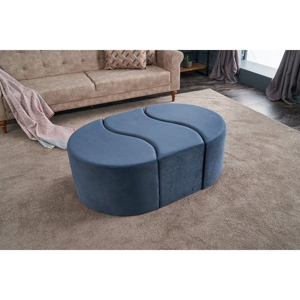 Světle modrý taburet Alya – Artie-image-3