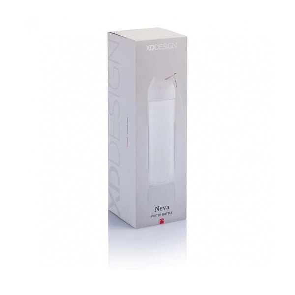 Šedo-bílá lahev na vodu XD Design Neva, 450 ml-image-4