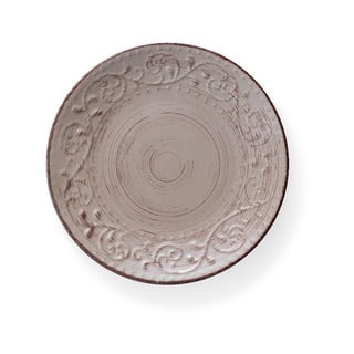 Pískově hnědý kameninový talíř Brandani Serendipity, ⌀ 27,5 cm