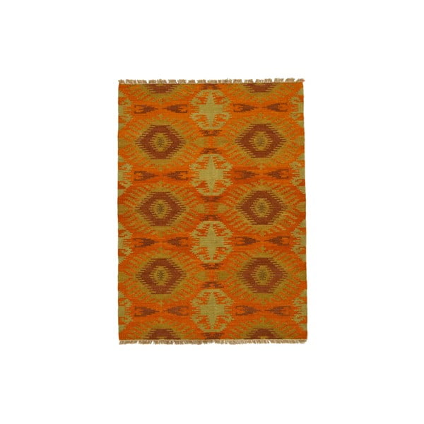 Ručně tkaný koberec Orange Eclectic Kilim, 130x185 cm