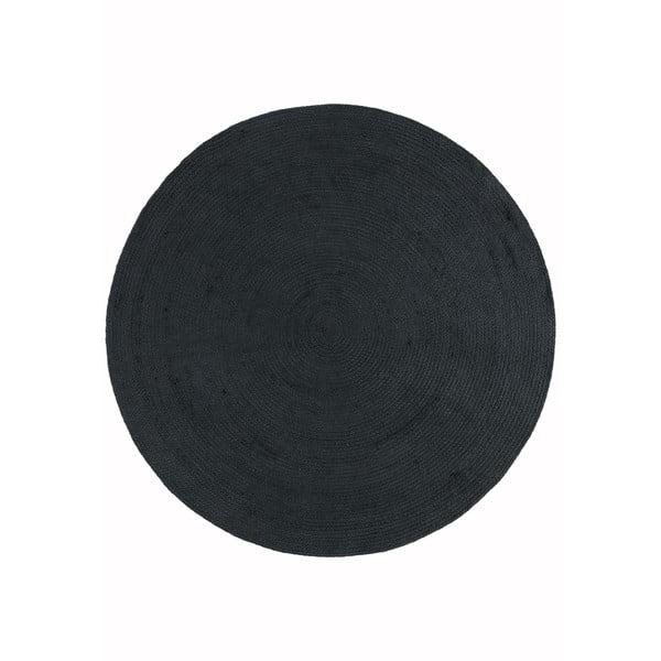 Černý koberec Asiatic Carpets Nico, ø 200 cm
