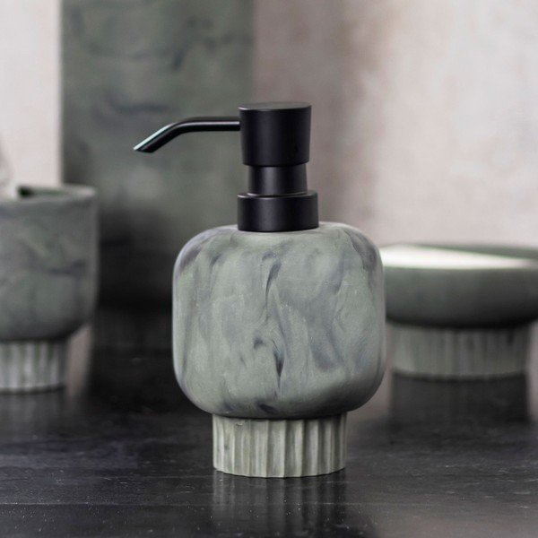 Zelený kamenný dávkovač mýdla 200 ml Attitude – Mette Ditmer Denmark-image-1