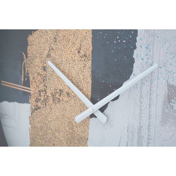 Modré nástěnné hodiny Mauro Ferretti Art, ø 60 cm-image-2