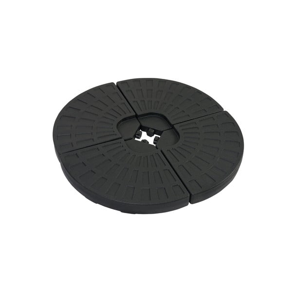 Černý podstavec na slunečník Bonami Essentials, ø 100 cm