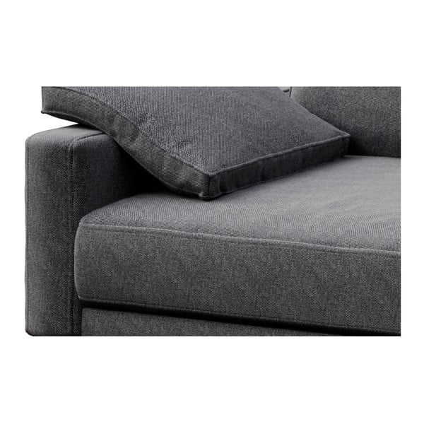 Tmavě šedá rohová pohovka (pravý roh) Musso – MESONICA-image-4