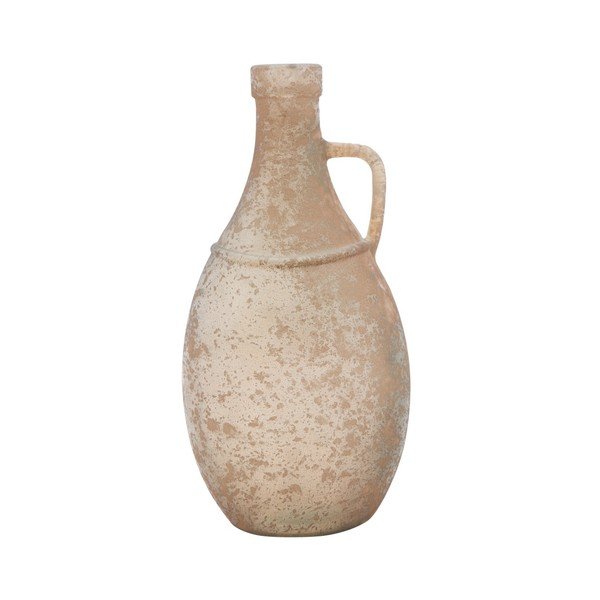 Béžová váza z recyklovaného skla Mauro Ferretti Rome, ⌀ 12,5 cm-image-3