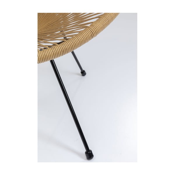 Světle hnědé křeslo Kare Design Acapulco-image-2