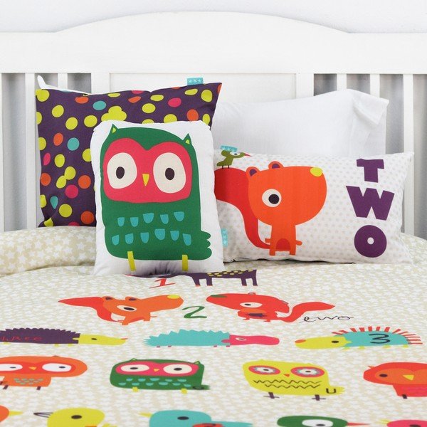 Bavlněný oboustranný povlak na polštář Baleno Forest Friend, 50 x 30 cm-image-1