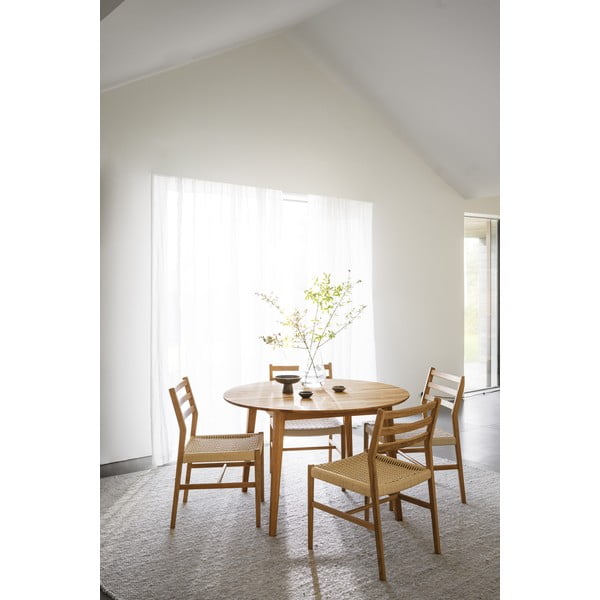 Jídelní židle v přírodní barvě v sadě 2 ks Harlan – Rowico-image-2