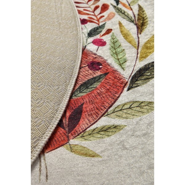 Dětský protiskluzový koberec Conceptum Hypnose Bears Garden, ø 140 cm-image-2