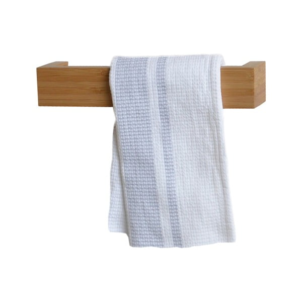 Držák na ručníky 28 cm, bambus