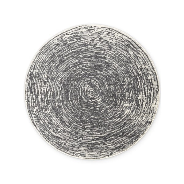 Šedo-krémový kulatý koberec ø 120 cm Gloria Cavallo – Hanse Home