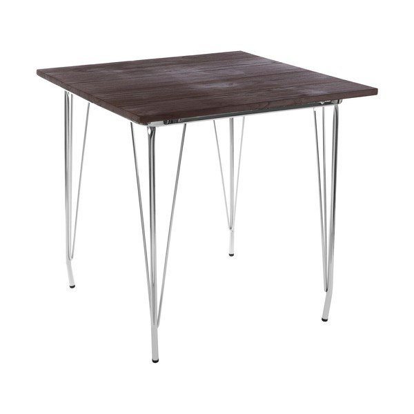 Jídelní stůl z jilmového dřeva ø 80 cm District – Premier Housewares