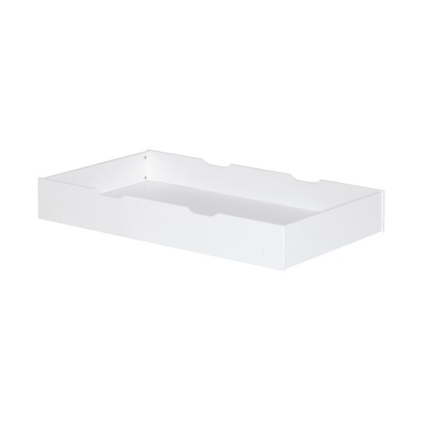 Bílý šuplík pod dětskou postel 70x140 cm White Junior – Flexa
