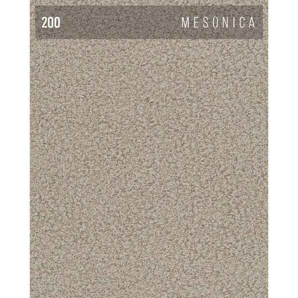 Béžový taburet z textilie bouclé Feiro – MESONICA-image-3