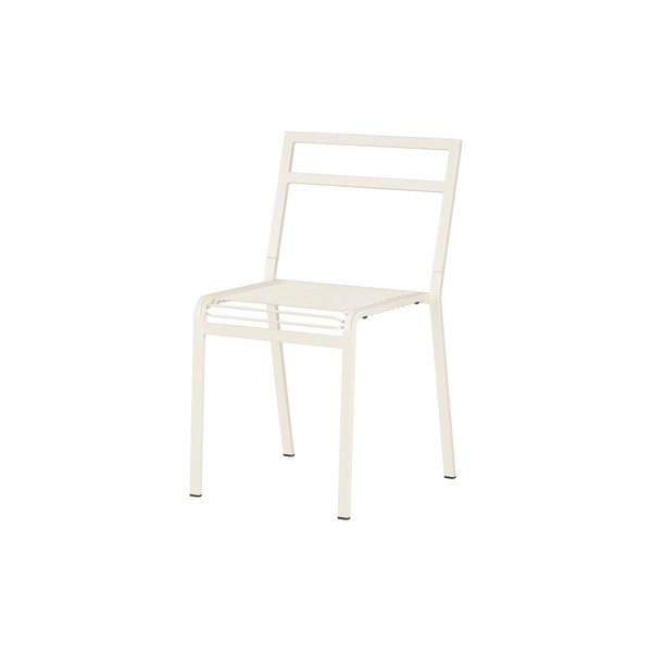 Béžová kovová zahradní židle Oto – noo.ma