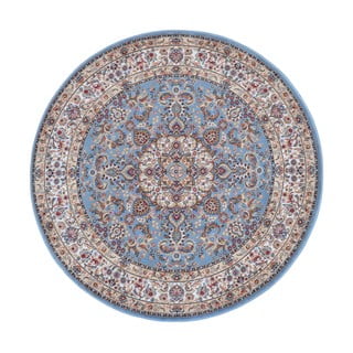 Modrý koberec Nouristan Zahra, ø 160 cm