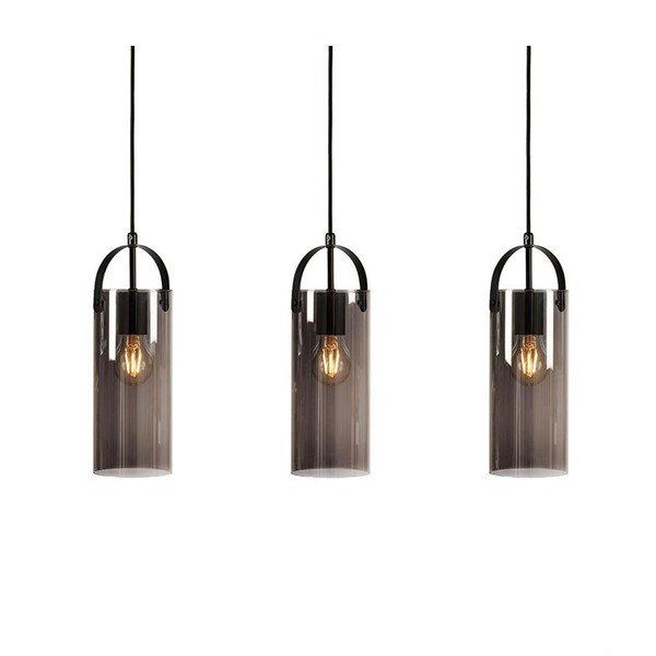 Černé závěsné stropní svítidlo Markslöjd Glory, 3 žárovky-image-2