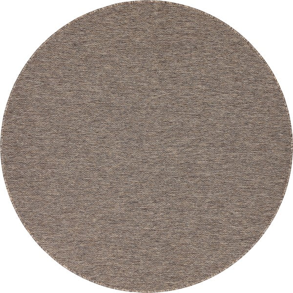 Hnědý kulatý venkovní koberec ø 160 cm Vagabond™ - Narma