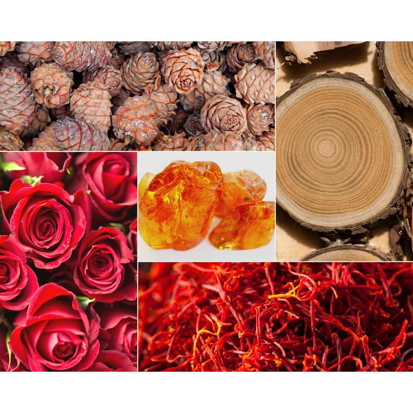 Vonná sojová svíčka doba hoření 60 h Safran-Ambre Noir/Black Wood – Privé Home-image-3