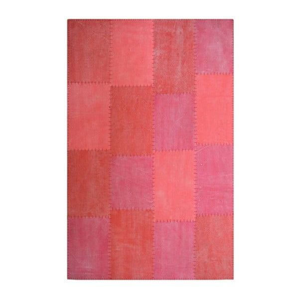 Ručně tkaný červený koberec Kayoom Emotion 222 Multi Rot, 80 x 150 cm
