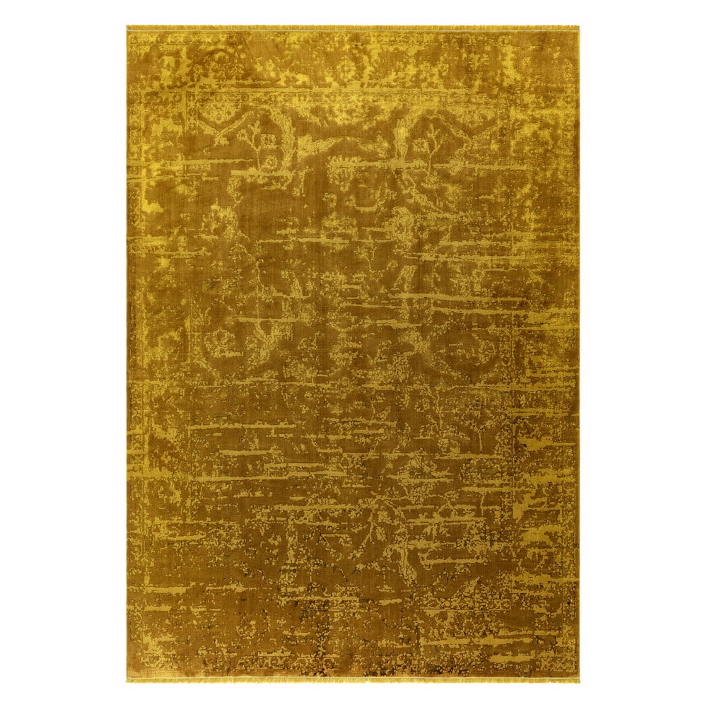Žlutý koberec Asiatic Carpets Abstract, 160 x 230 cm