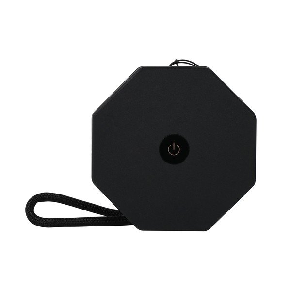 Bílá/černá přenosná světelná dekorace na USB ø 8 cm Twist – Gingko