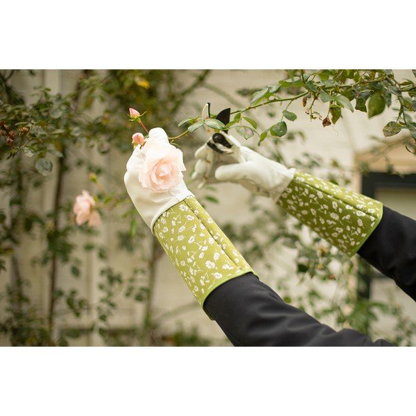 Zahradní rukavice s prodlouženou ochranou předloktí Esschert Design, vel. M-image-1