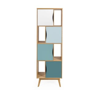 Tyrkysová knihovna 65x191 cm Avon - Woodman