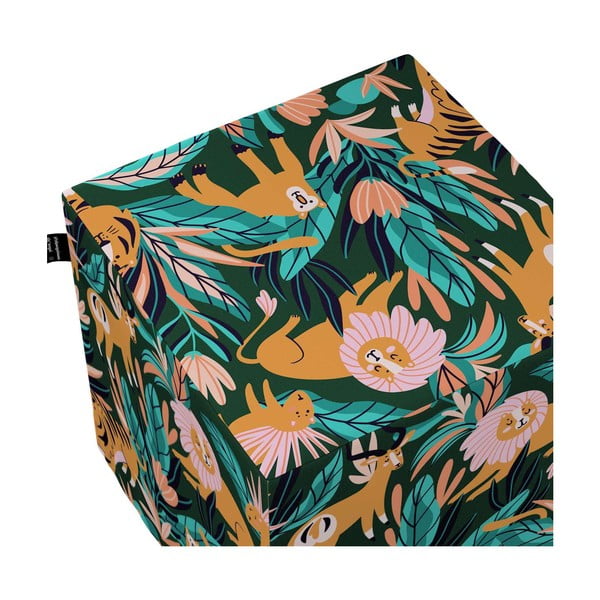 Dětský puf Magic - Yellow Tipi-image-1