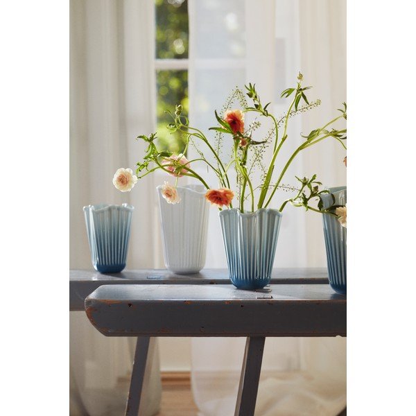 Světle modrá keramická váza (výška 20,5 cm) Hammershøi – Kähler Design-image-3