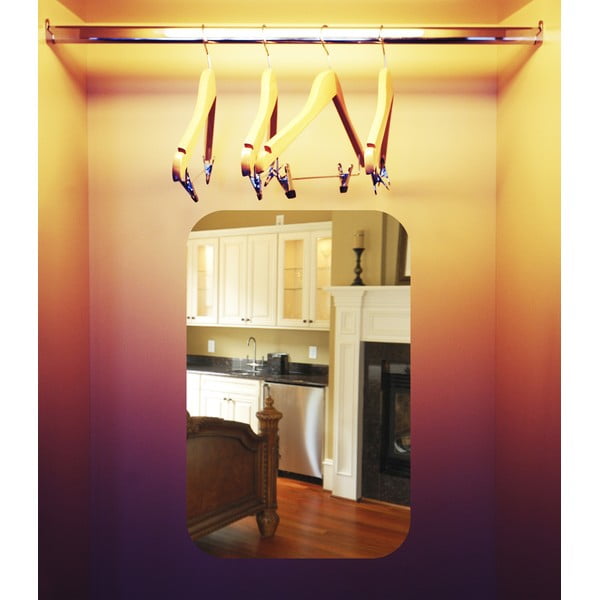 Zrcadlová adhezivní samolepka Ambiance Rectangle, 42 x 27 cm-image-3