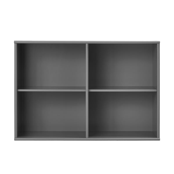 Antracitová závěsná knihovna 89x61 cm Mistral – Hammel Furniture