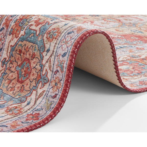 Cihlově červený běhoun Nouristan Sylla, 80 x 200 cm-image-4