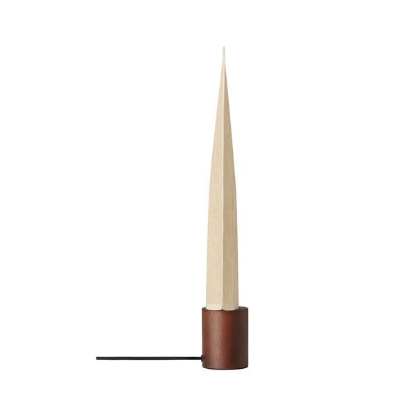 Hnědá/krémová papírová stolní lampa (výška 44 cm) Mai Le – Ellos Home-image-3