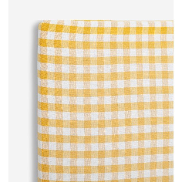 Žluté čalouněné čelo postele 110x52 cm Marina – Really Nice Things-image-3