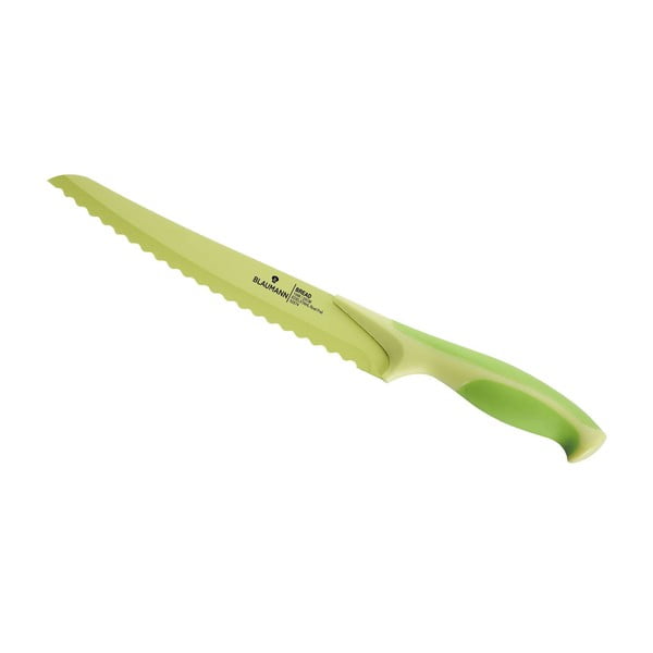Nůž na chléb, 20 cm, zelený