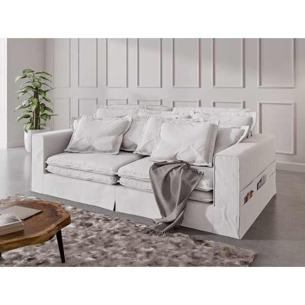 Bílá pohovka 236 cm Nora – Ropez-image-3