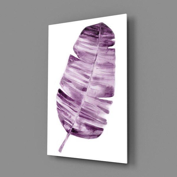 Skleněný obraz Insigne Lila Leaf, 46 x 72 cm-image-3