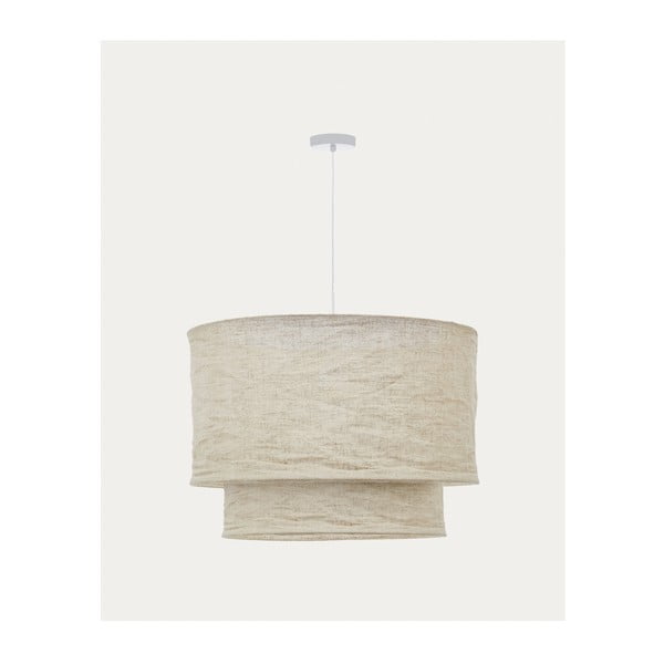 Béžové stínidlo ø 60 cm Mariela – Kave Home-image-2