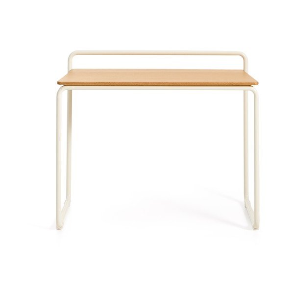 Dětský psací stůl s deskou v dekoru jasanového dřeva 45x82 cm Tinn – Kave Home-image-2