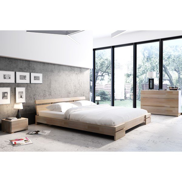 Komoda z bukového dřeva se 3 zásuvkami SKANDICA Sparta-image-3