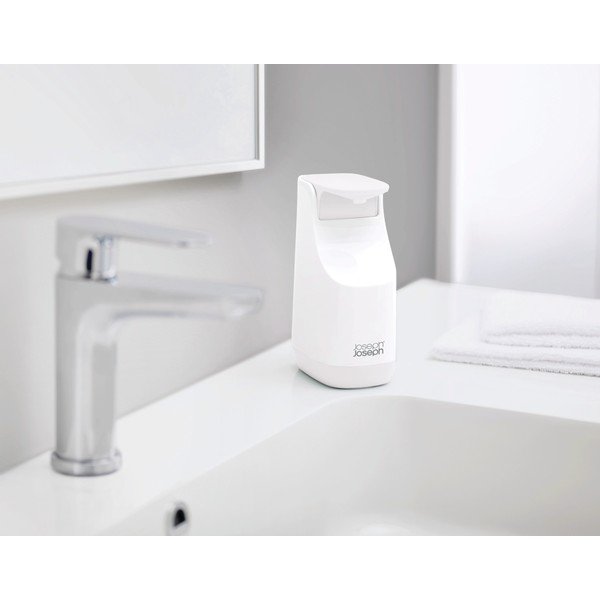 Bílý dávkovač mýdla Joseph Joseph Slim-image-1