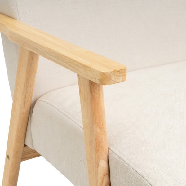 Bílé žinylkové křeslo Vintage – Casa Selección-image-1