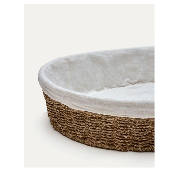 Košík z mořské trávy 60.5x44.5x11 cm Tossa – Kave Home-image-3