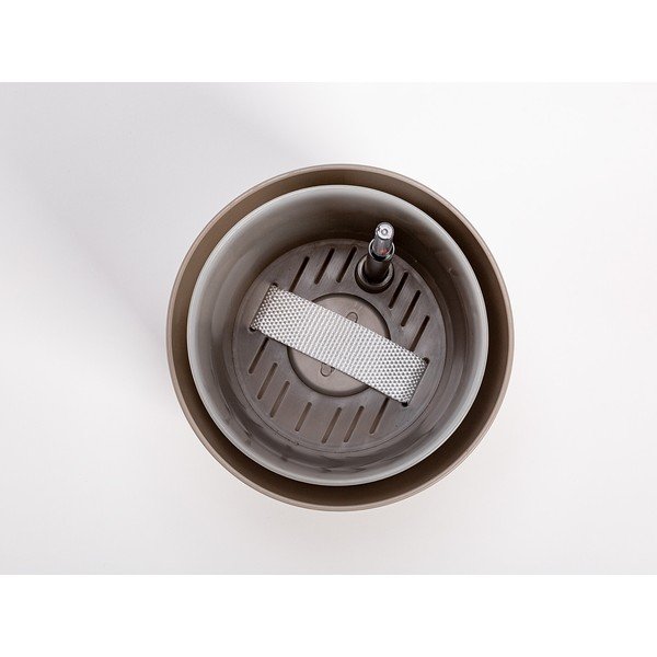 Béžový samozavlažovací květináč, ø 16 cm Tolita - Plastia-image-1