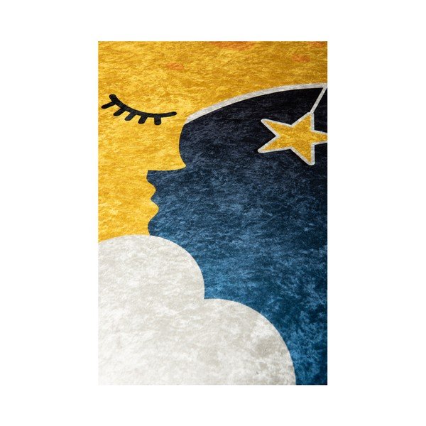 Dětský koberec Moon, ⌀ 140 cm-image-2