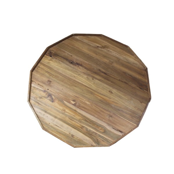 Konferenční stolek  z teakového dřeva HSM collection Diamond, Ø 90 cm-image-4